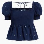 Hill House New NWT  HOME The Jewel Jammie Top Photo 0