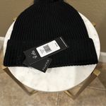 Karl Lagerfeld  Paris Beanie with Faux Fur Pom Photo 3