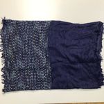 Apt. 9  Infinity Scarf Sparkle Striped Mixed Media Weaved Green Blue White Yellow Photo 3