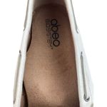 ABEO Biosystem Marilee Slip On Loafte Driving Moccasin Women's 9N White Comfort Size 9 Photo 5