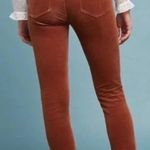 Anthropologie Pilcro & The Letterpress Brown High Rise Corduroy Skinny Pants Size 25 Photo 1