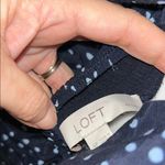 Loft  Blue Maxi Wrap Dress with Spaghetti Straps Photo 9