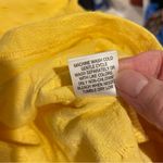 Breckenridge Cute vintage 90’s textured banana-rama jeweled neck top cotton stretch bright Photo 6