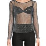 Free People Filter Finish Long Sleeve Navy/Marine Size L (OB1846473) New w/Tag Photo 16