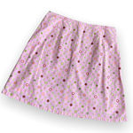 LulaKate Womens Skirt Size 2 Lula Kate Pink Green Pastel Polka Dot Preppy Photo 0