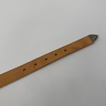 Genuine Leather Brown Western Style Belt Metal Conchos Eagle Women Fits XS Photo 5