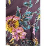 Dress Forum Purple Floral Cold Should Top Women L NWT Bohemian Coastal Cowgirl Photo 2