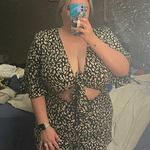 Cheetah Romper Multi Size 2X Photo 0
