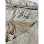 London Style Women Sheath Dress Shimmer Cocktail Party Formal Gold Metallic 16 Photo 5