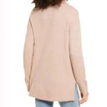 BP Longline Turtleneck Sweater in Pink, Size S Photo 2