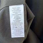 Naked Zebra  LARGE Black High Ruffle Neck Halter Sleeveless Mini Dress LBD Photo 14