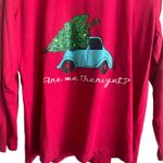 Christmas PJs Set Women 1X Red Long Sleeve Holiday Novelty Print Lounge Festive Size XL Photo 12