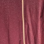 Savage X Fenty Sleep & Shine Glitter Zip Onesie M Shimmer Hooded Rare in EUC Red Size M Photo 13