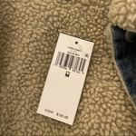 Ralph Lauren Women’s NWT Lauren By  Sherpa Fleece Lined Denim Trucker Jacket Sz M Photo 2