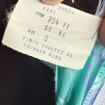 Vintage Malia mermaid criss cross strap airy summer dress, size 8 Green Photo 9