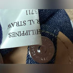 Q&A  Patriotic Red White and Blue Natural Straw Tote Bag Photo 1