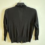 J.Crew  Black Women's Sweater sz Lg Photo 4