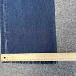 Liz Claiborne  Jeans Size 10‎ Straight Wide Leg Dark Wash Lizwear Forties Flair Photo 2