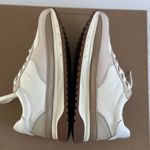 Madewell  Kickoff Trainer Sneakers in Antique Cream Multi, Size 6.5 Photo 9