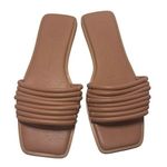 Dolce Vita Nicola Flat Slide Sandals Nyx in Brown Women's sz. 10 Photo 0