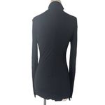 KHAITE  Rolina Top in Black Small Womens Long Sleeve Mock Neck Photo 6