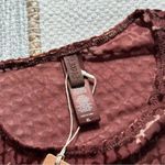 SKIMS  Chestnut Brown Logo Allover Velvet Mesh Sleeveless Bodysuit Women’s XL Photo 5