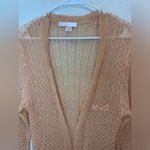 Victoria's Secret Victoria’s Secret Angels Vintage 90s Peach Open Knit Cardigan Size M/L Photo 1