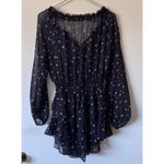 Love Shack Fancy  Popover Dress in Evening Sky Size Small Photo 4