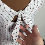 La Ligne Stars and Stripe tie dress white midi size XS Photo 6