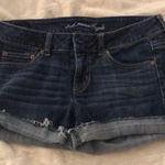 American Eagle America eagle stretch jean shorts excellent condition Photo 0