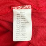 Lacoste  Shirt Dress Red Long Sleeve Button Front Pique Cotton Size 44 / US L 12 Photo 12