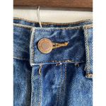 Bershka  Denim Women's 4 BSK Girl Y2K Distressed Blue Denim Skirt‎ Photo 3