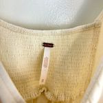 Free People  Cheyenne Smocking Short Puff Sleeve Denim Mini Dress Size X-Small Photo 7