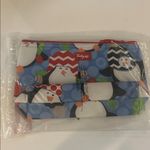 Thirty One New RARE medium thermal zipper pouch in penguin party holiday gift Blue Photo 4