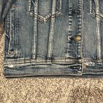 American Eagle  Stretch Cropped Denim Jacket Sz M Photo 6