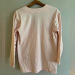 Hunt Club Vintage Cardigan Light Pink Size Small Button Front 100% Cotton Photo 2