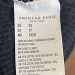 American Eagle  Size Extra Small XS Women's Teen Girl Black Knit Sweater Photo 3