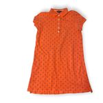 Lands' End Womens Size M/P (10-12) Polo Button Dress Anchors Design Nautical Photo 1