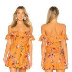 Privacy Please Bellview Mini Dress in Orange Photo 1