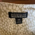 Nicole Miller  Cream Patterned Top Photo 2