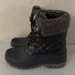 Y2K Style Storm By Cougar Carlisle Boots Women's Sz 6‎ Black Charcoal Lace Photo 0