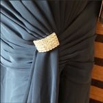 Symphony of Venus Cobalt Blue Strapless Gown NWT Size 6 Photo 5