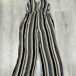 Xhilaration striped wide leg jumpsuit Photo 2