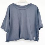 Free People FP Movement Womens Boxy Oversized Lounge Inspire Tee Size L Black Photo 3
