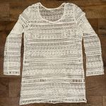 Tavik+ Cream Crochet Knit Swim Cover Up Size L Photo 12