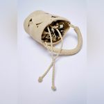 ZARA woven raffia bucket bag with top handle Photo 2