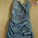 Mini blue sparkle dress Size XS Photo 0