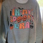 New Gray Halloween Graphic Sweatshirt Size XL Photo 1