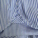Premise Studio Size 12 Blue White Striped Button Front Long Sleeve w/But… Photo 3