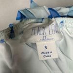 Peach Love California  Blue Floral Mini Dress Photo 10